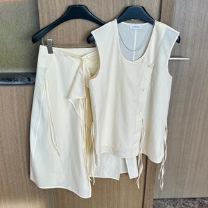 LEMAIRE Asymmetric Layered Sleeveless Top